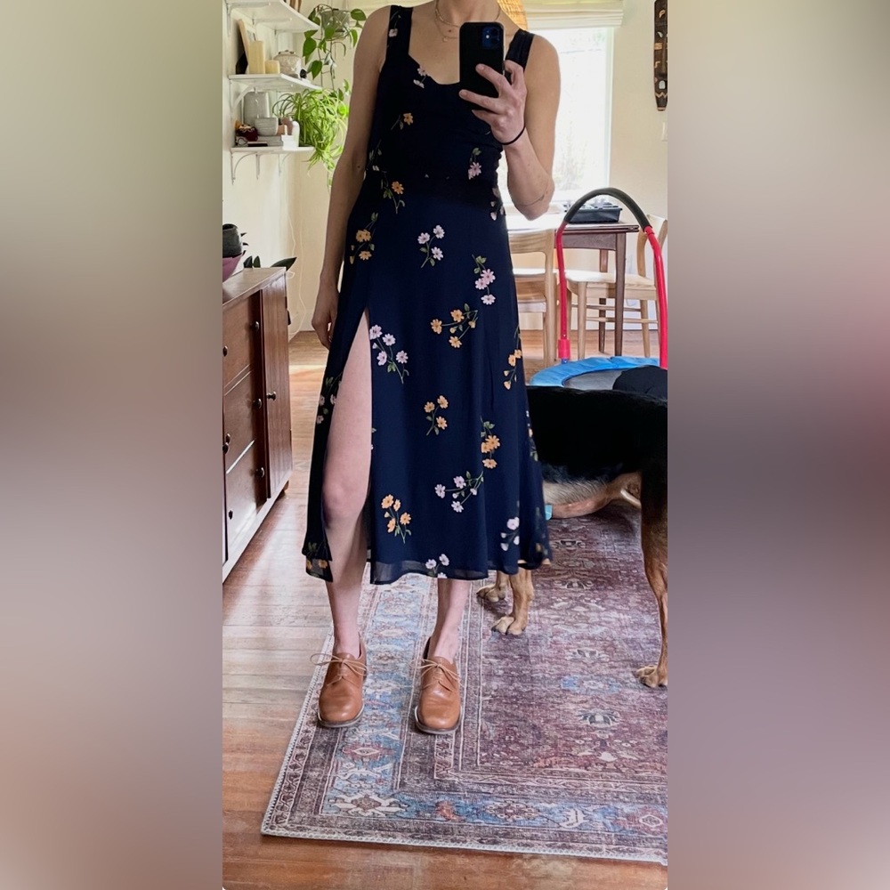 Reformation Fulton Dress in Princess Margaret